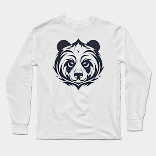 Panda Animal Freedom World Wildlife Wonder Vector Graphic Long Sleeve T-Shirt